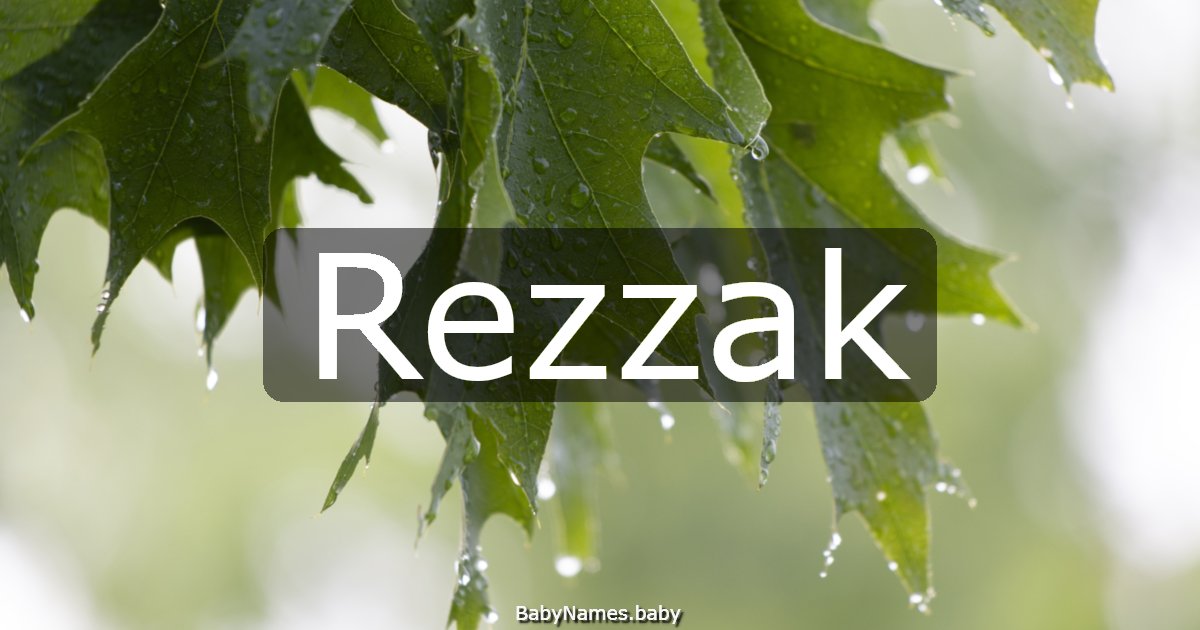 Rezzak