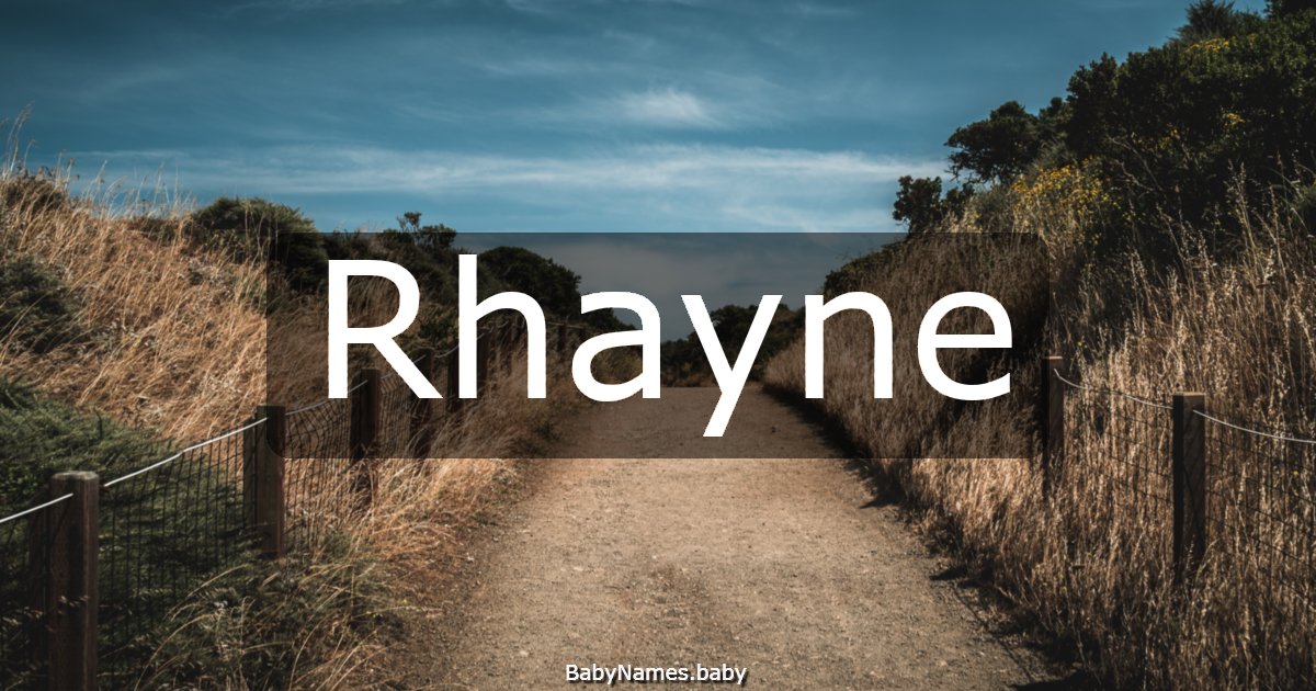 Rhayne