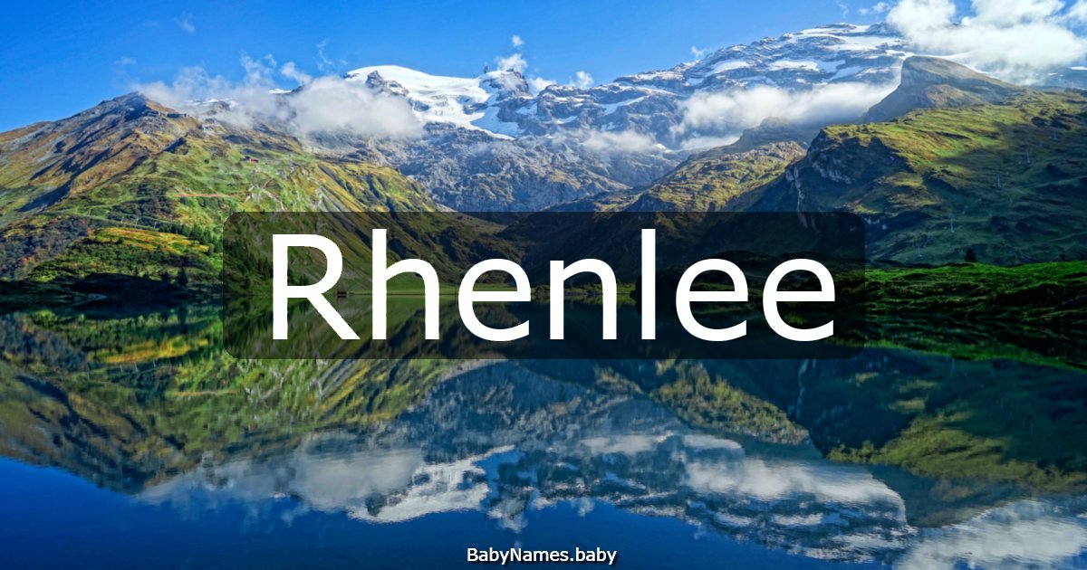 Rhenlee