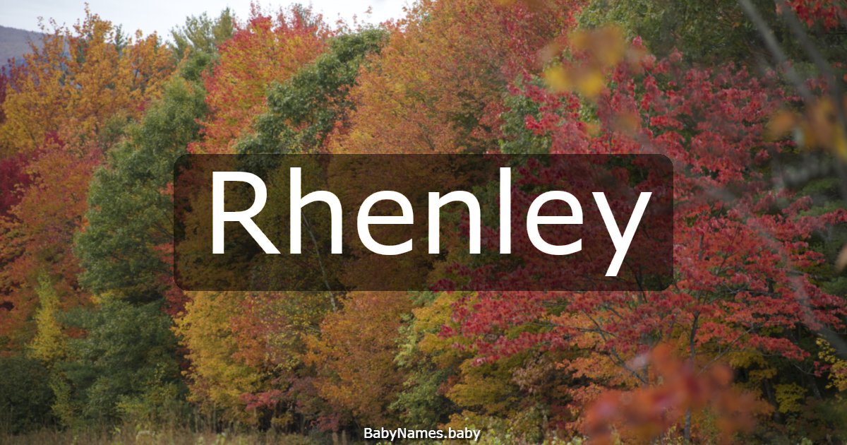 Rhenley