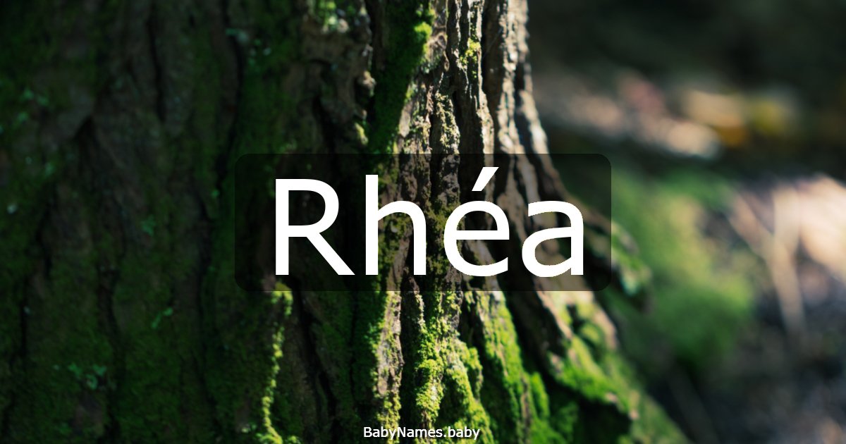 Rhéa