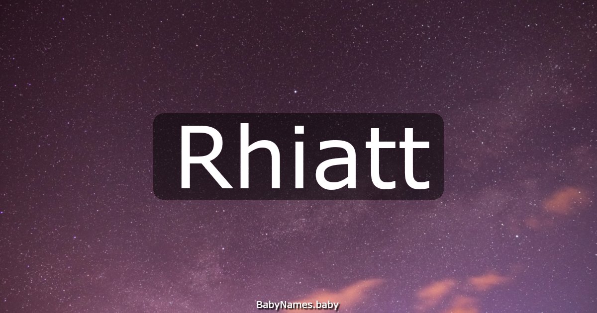 Rhiatt