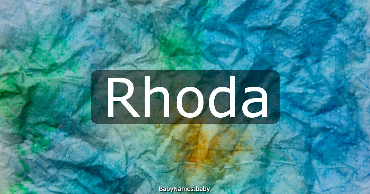 Rhoda