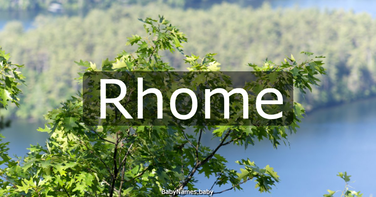 Rhome