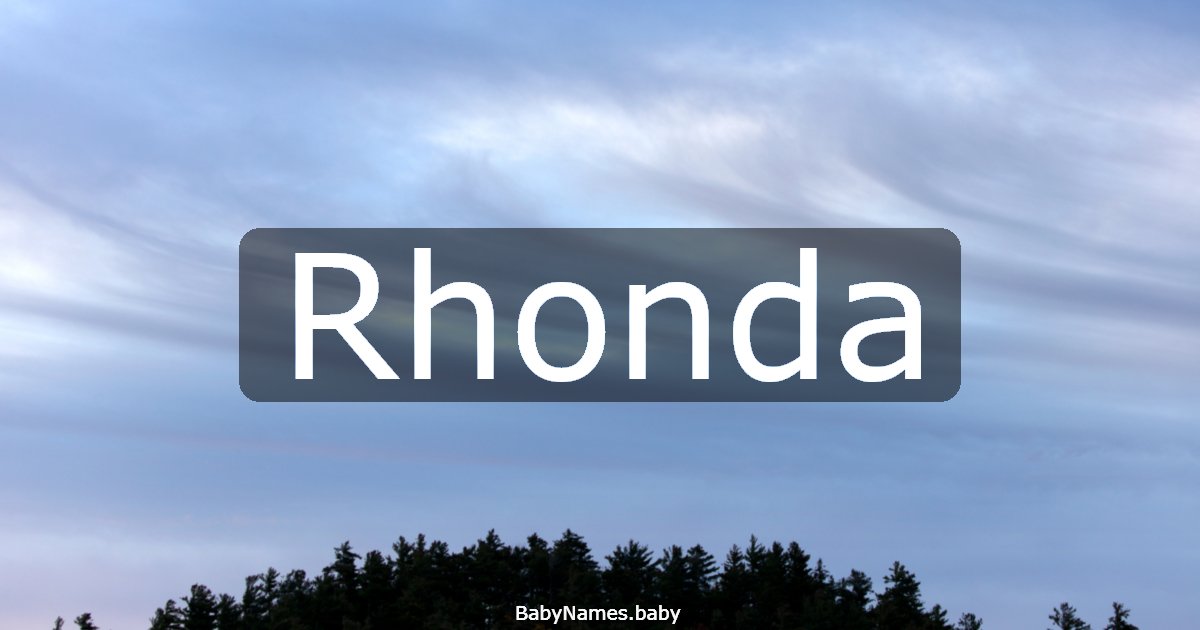 Rhonda