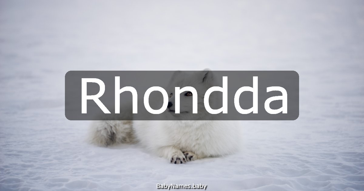 Rhondda
