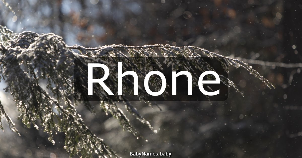 Rhone