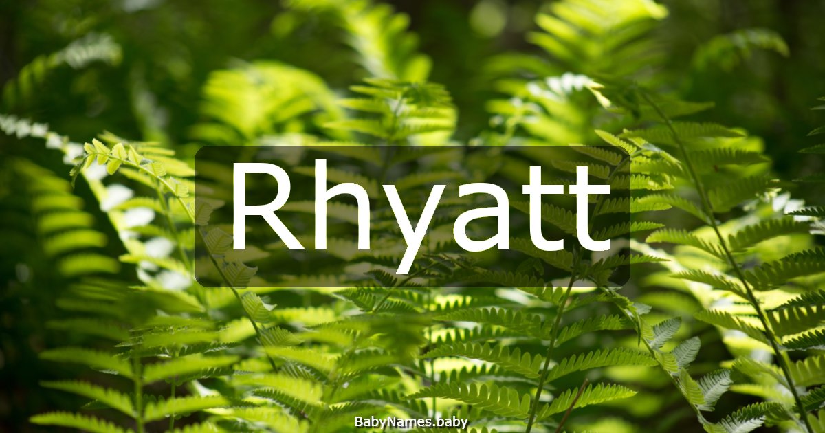 Rhyatt