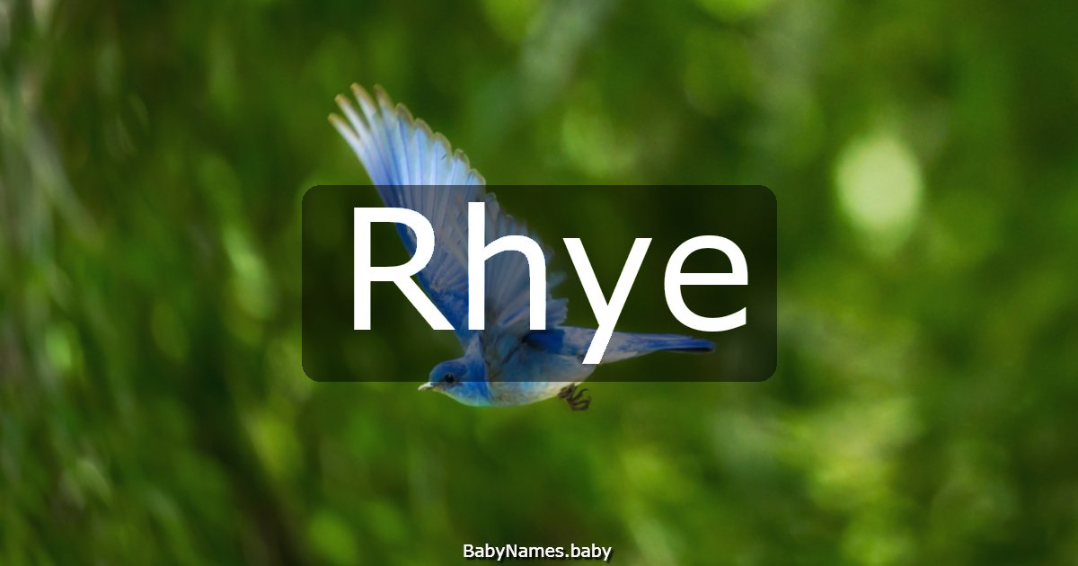 Rhye