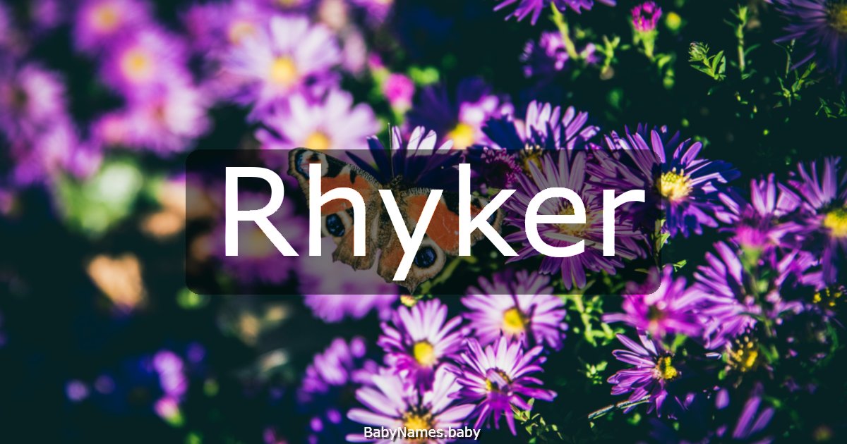 Rhyker