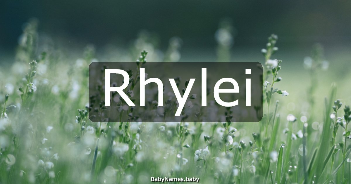 Rhylei