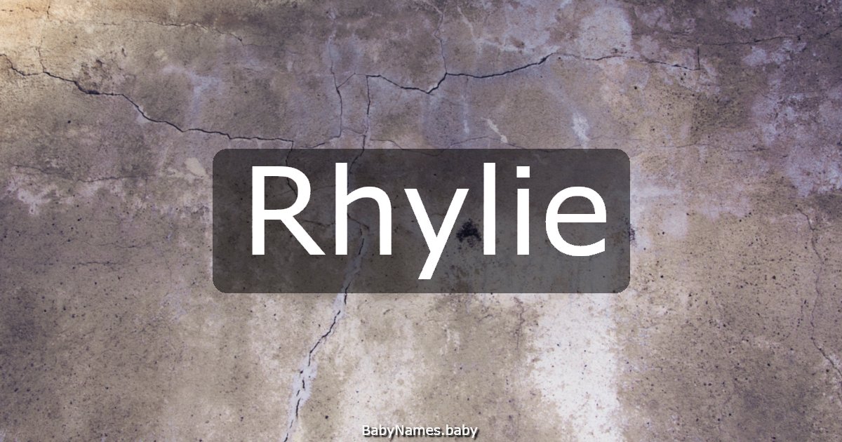 Rhylie