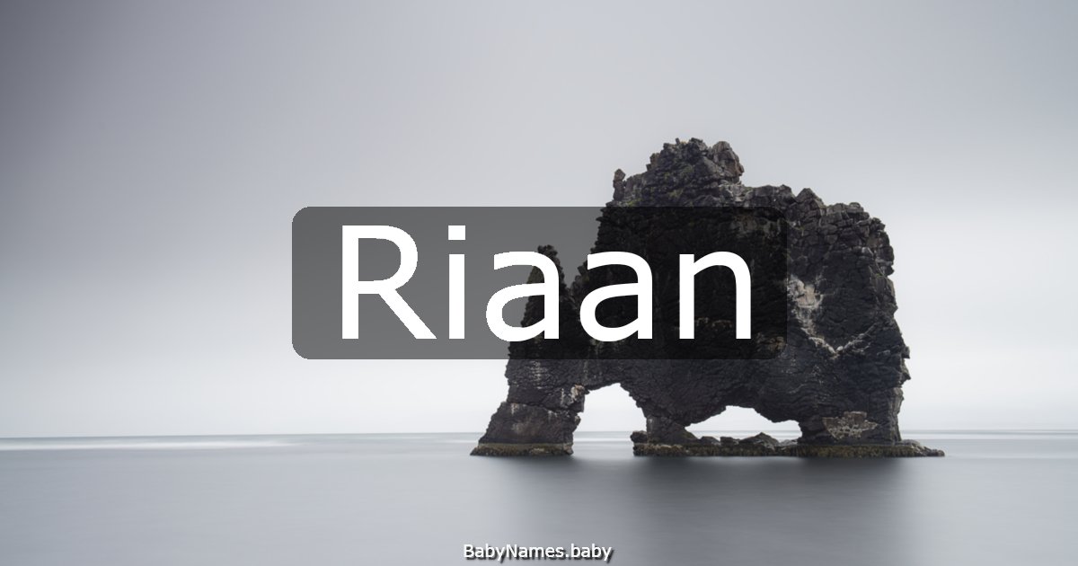 Riaan