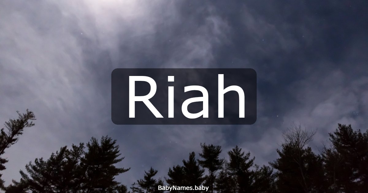 Riah