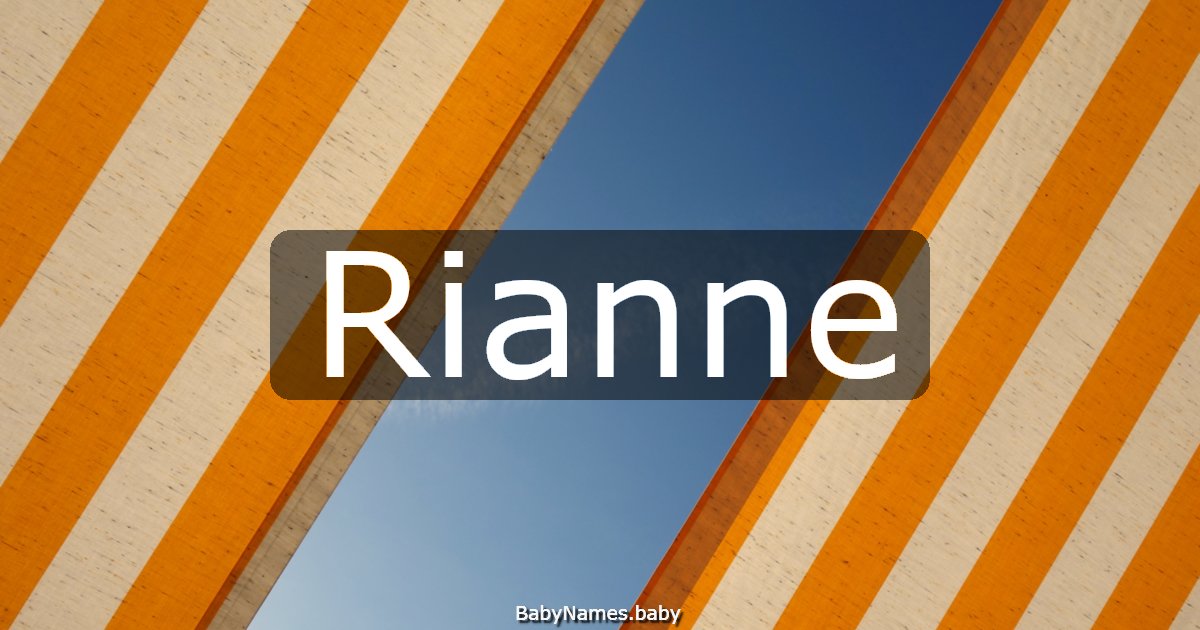 Rianne