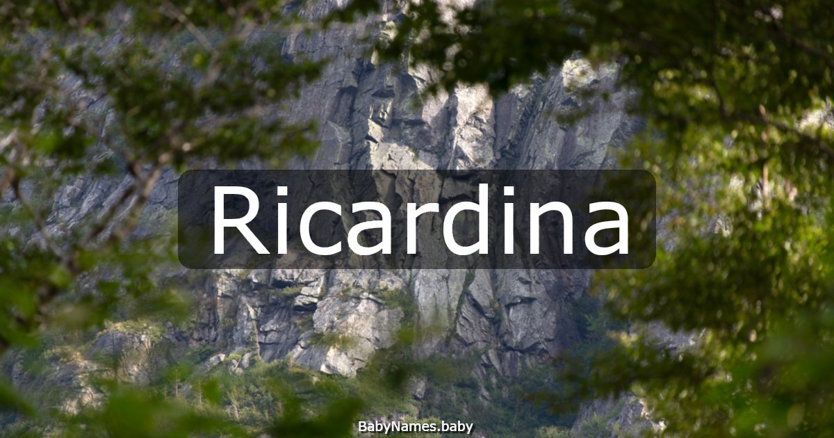 Ricardina