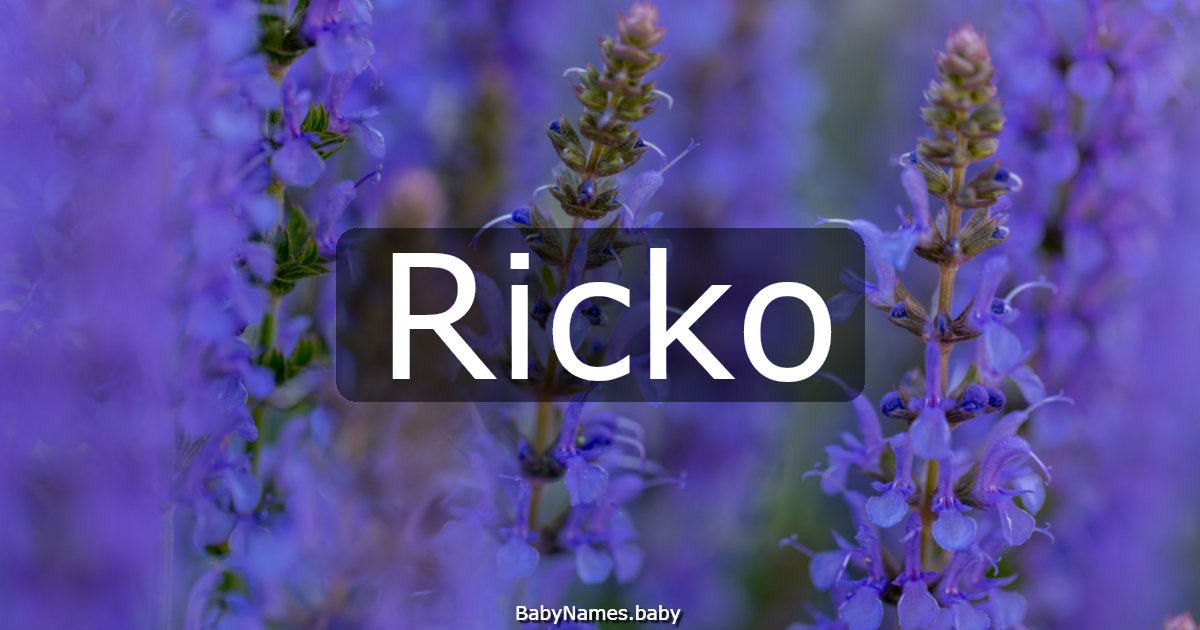 Ricko