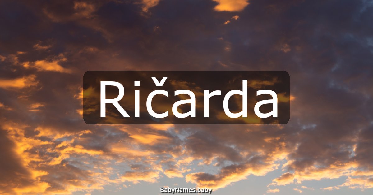 Ričarda