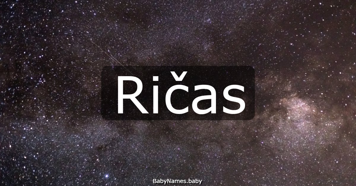 Ričas
