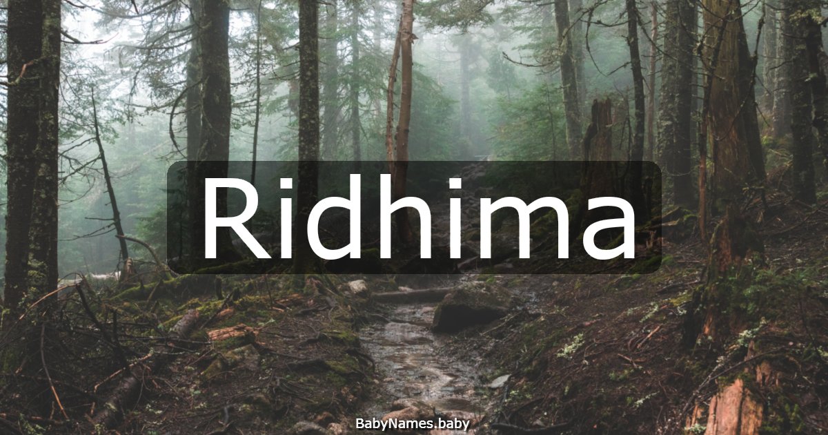 Ridhima
