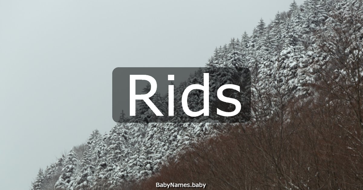 Rids