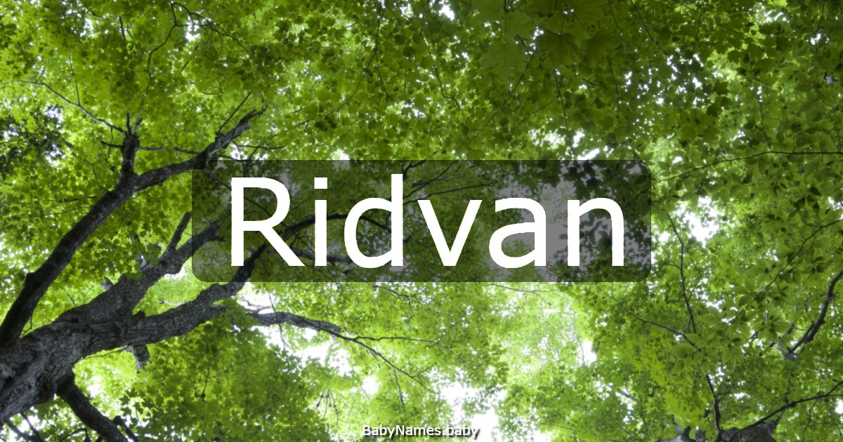 Ridvan