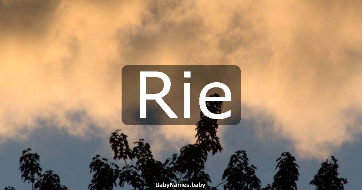 Rie