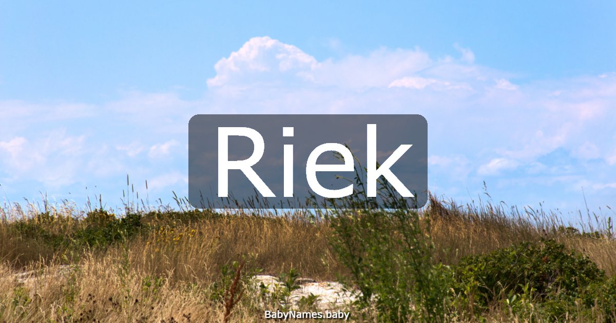 Riek