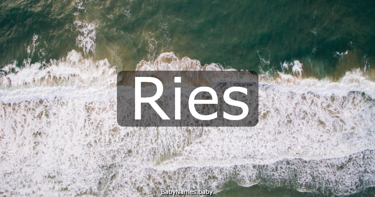 Ries