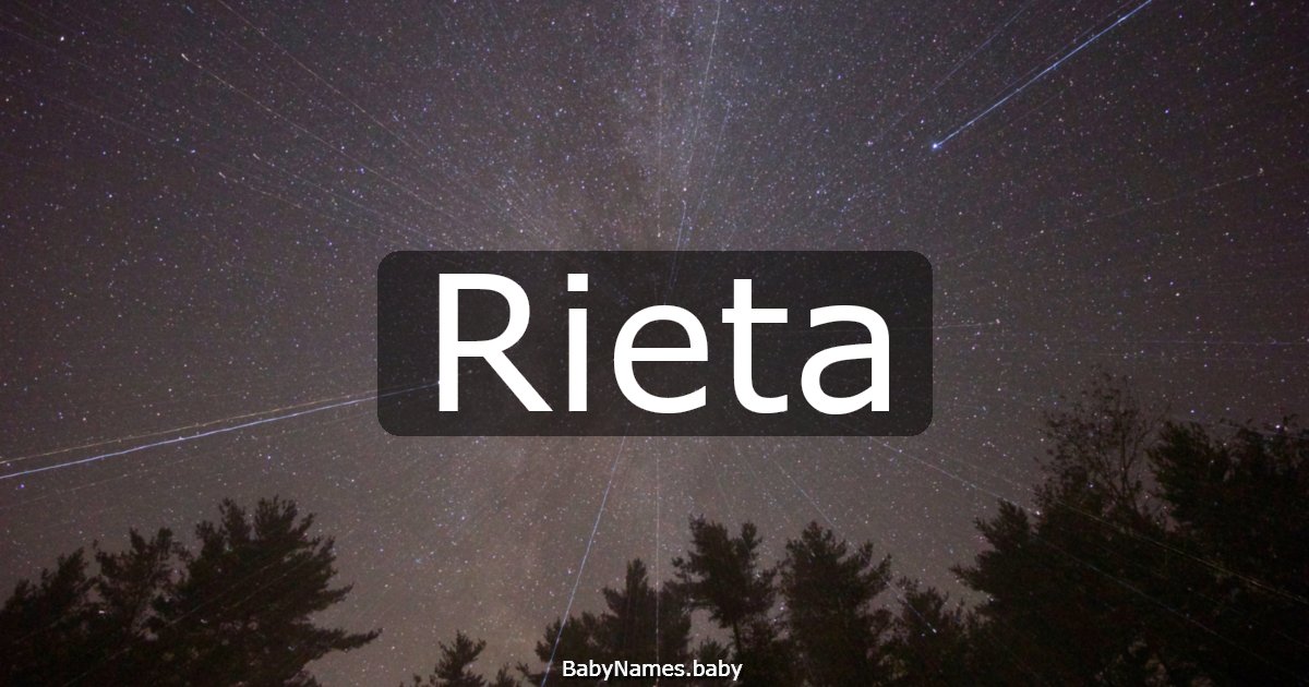 Rieta
