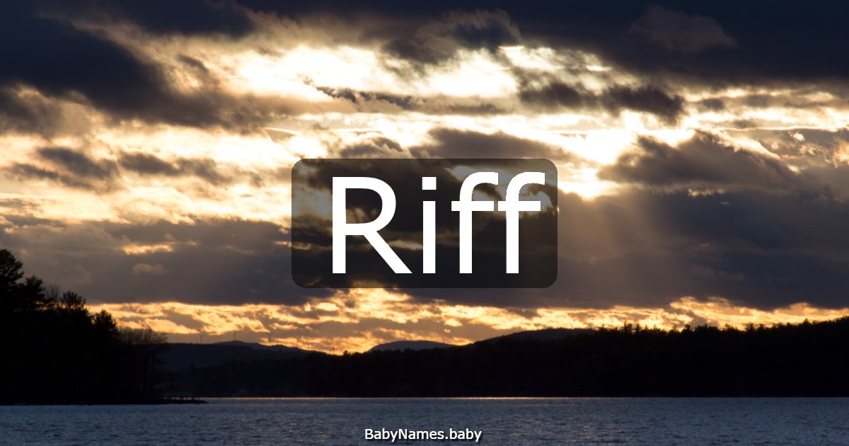 Riff