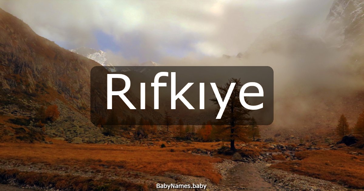 Rıfkıye