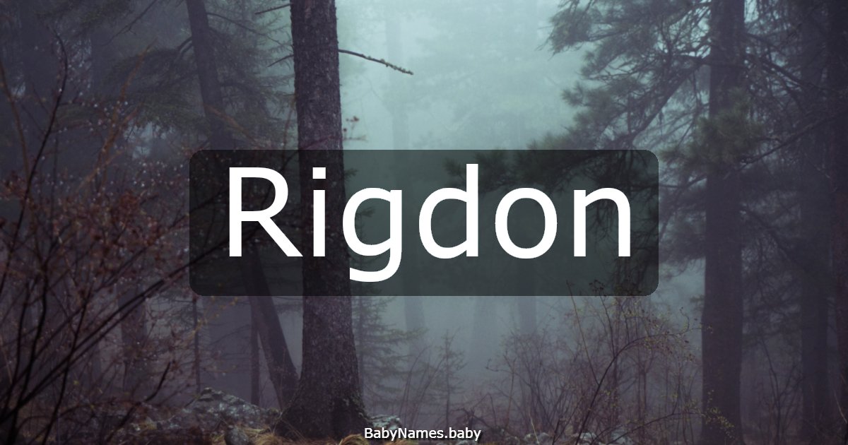 Rigdon