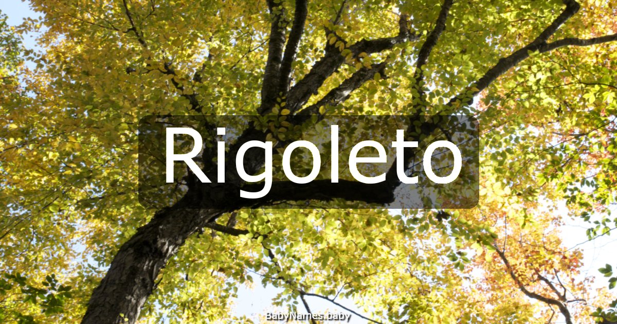 Rigoleto