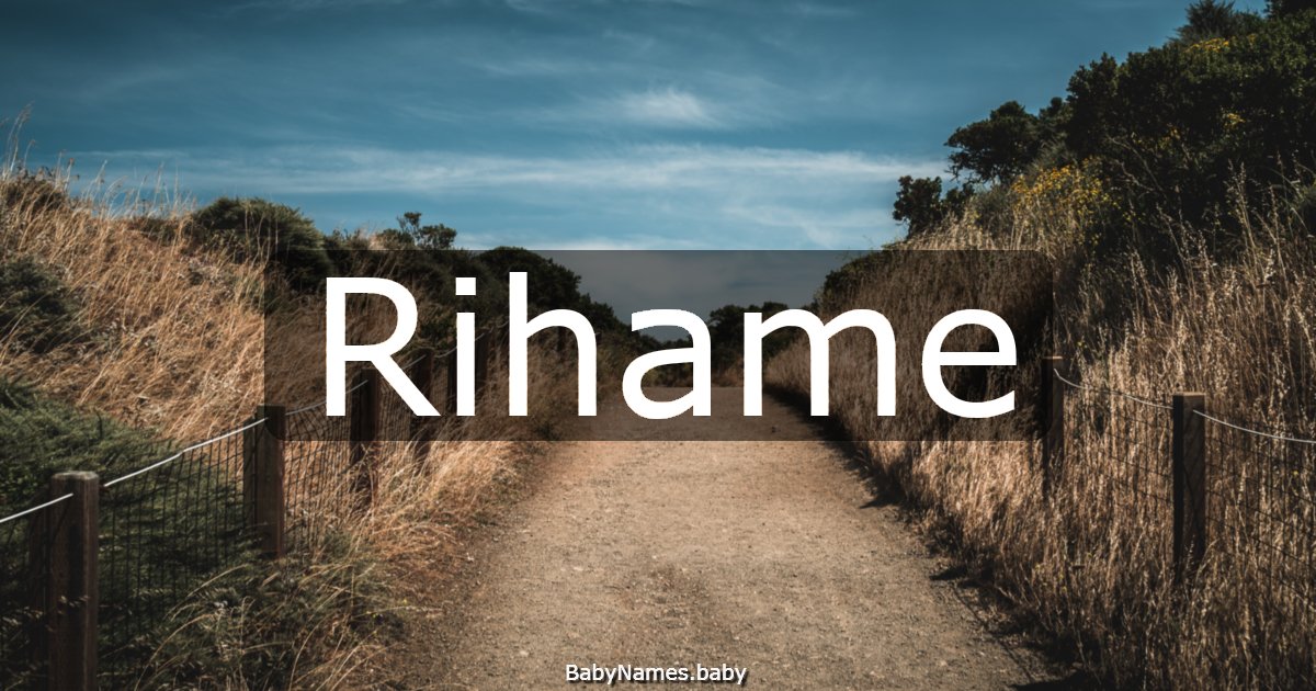 Rihame