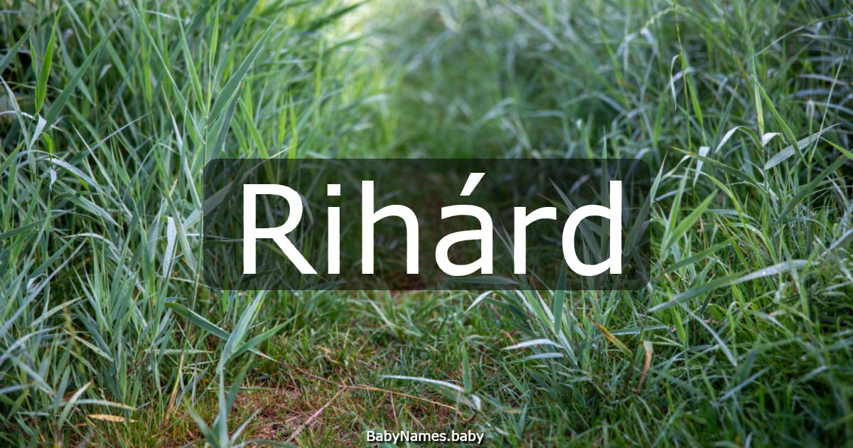 Rihárd