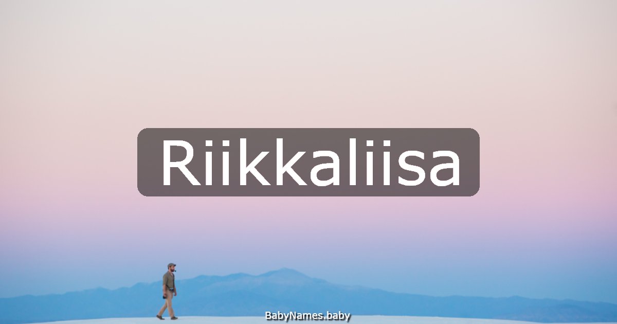 Riikkaliisa