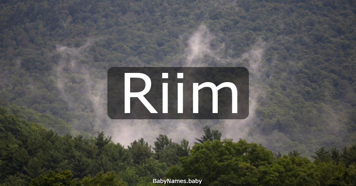 Riim