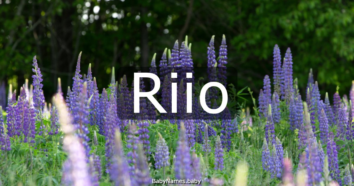 Riio