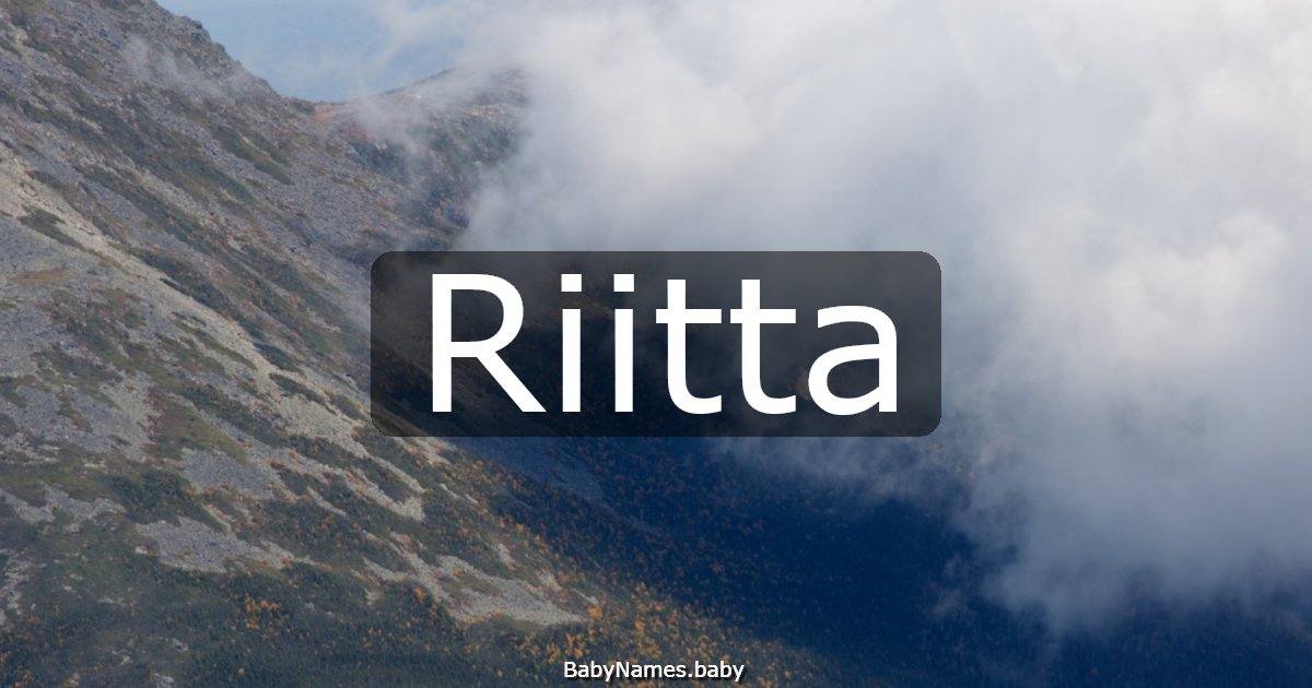 Riitta