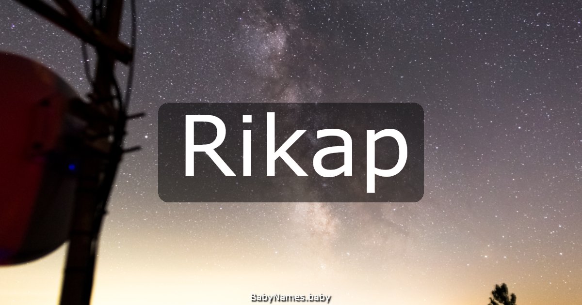 Rikap
