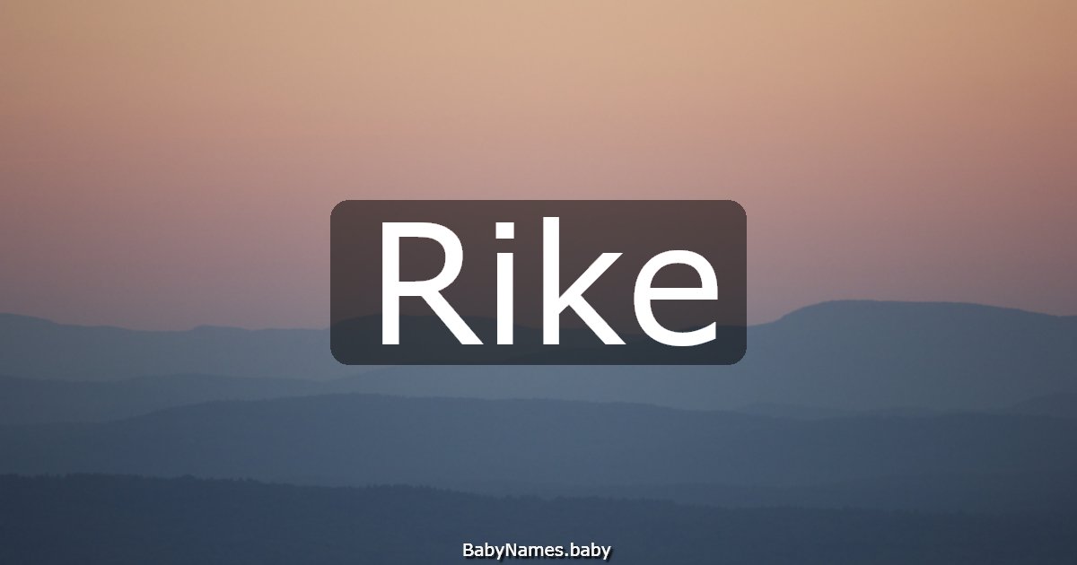 Rike