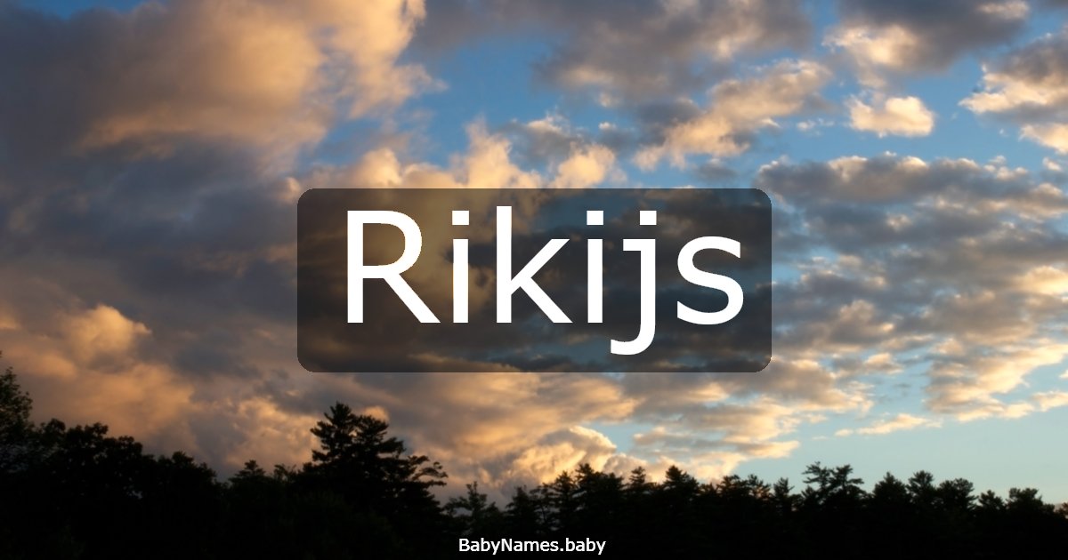 Rikijs