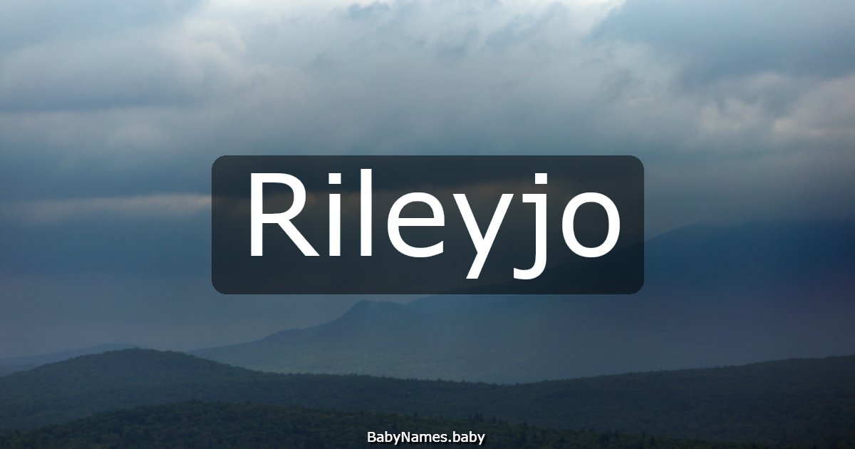 Rileyjo