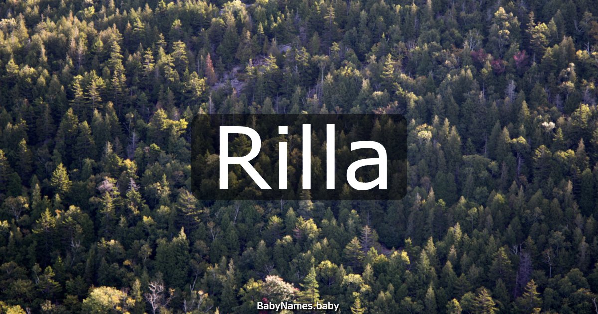 Rilla