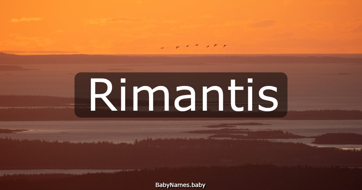 Rimantis
