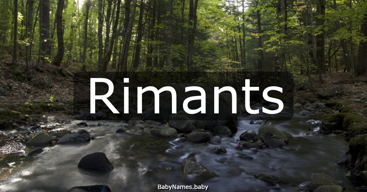 Rimants