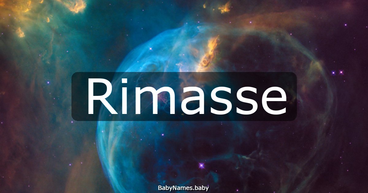 Rimasse