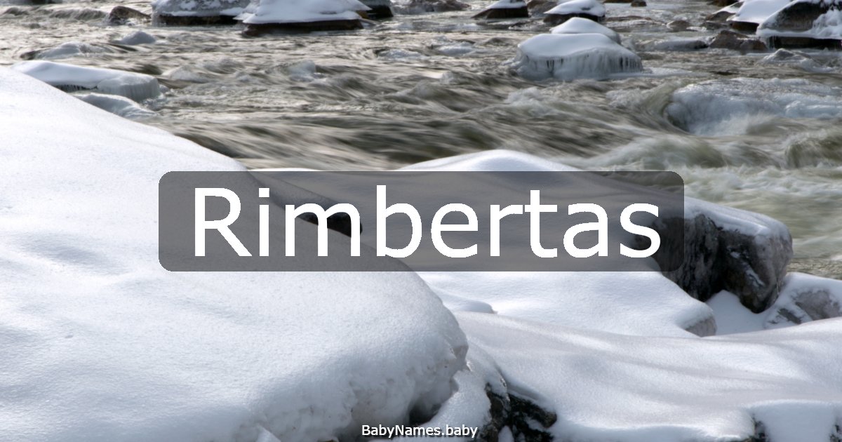 Rimbertas