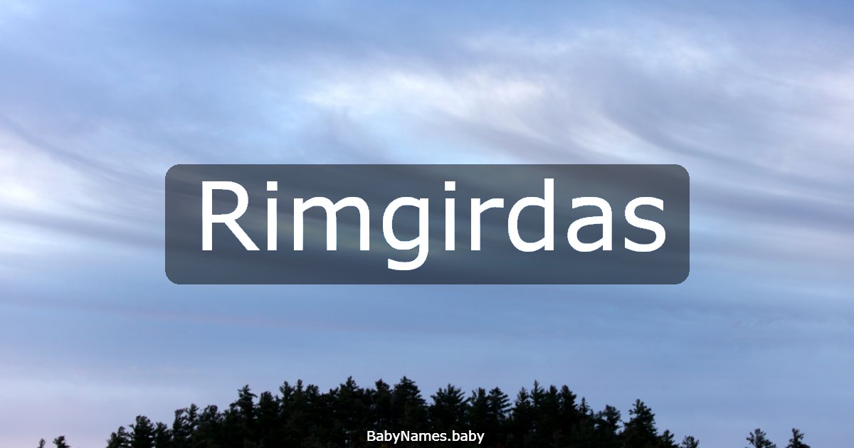 Rimgirdas
